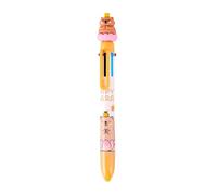 Penna a sfera multicolore 6 colori in 1 penna arcobaleno retrattile per classe ufficio colore divertente per studenti scolastici a sei colori