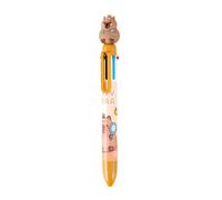 Penna a sfera multicolore 6 colori in 1 penna arcobaleno retrattile per classe ufficio colore divertente per studenti scolastici a sei colori