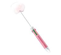 Penna a sfera multicolore a 4 colori in 1, con perline, retrattile, per riempire la calza della Befana, per la scuola e il rifornimento