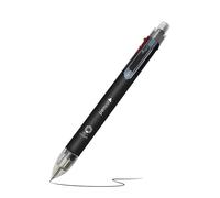 Penna a sfera multifunzione, 5 colori sostituibili con matita, penna retrattile a molla per scrittura liscia, cancelleria per la scuola, per imparare e scrivere