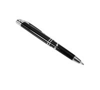 Penna a Sfera Multifunzione LED in Alluminio Nera per Telefono | Back To School Party, Precisione, Resistente alle Impronte, Uso Quotidiano Ovunque
