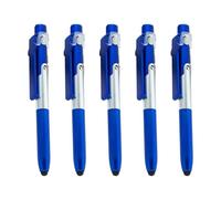 Penna a sfera multiuso con penna a LED, pieghevole, supporto per telefono, ufficio, ufficio, riunioni