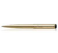 Penna a sfera originale Parker Vector in acciaio inossidabile nero opaco oro ...