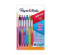 Penna a sfera Paper Mate InkJoy 300RT Fashion bliste da 6 Assortito