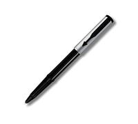 Penna a sfera Parker Beta Premium Silver con clip rivestita (confezione da 3)
