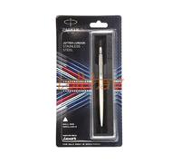 Penna a sfera Parker Jotter London in acciaio inossidabile con bordo cromato ...