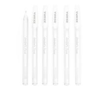 Penna A Sfera Pastel Doodler'z Zebra 1.0mm Inchiostro Bianco Confezione Da 6