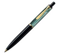 Penna a sfera Pelikan a base di olio marmo verde nero classica K200...