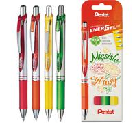 Penna a sfera Pentel Energel 'BL77' /set di 4/Agrumi carnosi