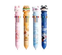 Penna a sfera per studenti scolastici 10/12 colori in 1 retrattile arcobaleno multicolore per classe ufficio penna retrattile