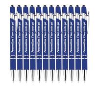 Penna a sfera personalizzata con pubblicità aziendale, penna a sfera personalizzata soft touch, penna personalizzata da 0,5 mm, incisione personalizzata del tuo nome per laurea, compleanno - 120Pezzi