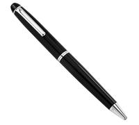 Penna A Sfera Philip Watch Acciaio Smaltato Nero e Argento J820641 NUOVO E OR...