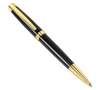 Penna A Sfera Philip Watch Ottone Nera e Oro J820626 NUOVO E ORIGINALE