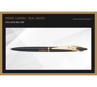 Penna a sfera Pierre Cardin Real Magic BP Gold Trim GT ricarica inchiostro blu