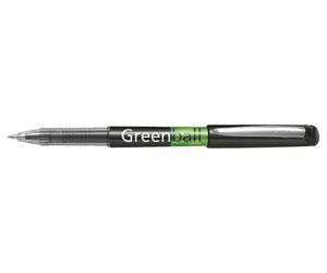 Penna a sfera Pilot Greenball con inchiostro liquido - ricaricabile - Prodotto con plastica riciclata - Punta Media 0,7 mm - Tr NEW