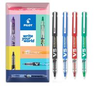 Penna A Sfera Pilot V5 Hi-Tecpoint Con Sistema Cartridge Punta 0,5mm Linea 0,3mm