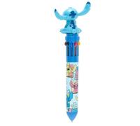 Penna a Sfera Retrattile 10 Colori Disney Stitch
