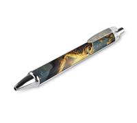 Penna a sfera retrattile a forma di casetta delle fate con gufo, inchiostro nero, per lavoro, ufficio, 1 pezzo come foto 2