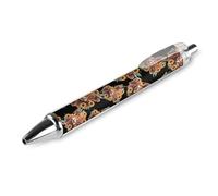 Penna a sfera retrattile a forma di girasole da 0,5 mm, scrittura liscia, inchiostro nero, punta a sfera, per prendere appunti, accessori per ufficio, 1 pezzo come foto 1