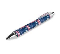 Penna a sfera retrattile con bandiera degli Stati Uniti e del sud, punta fine da 0,5 mm, inchiostro nero, forniture per ufficio per insegnanti, 1 pezzo come foto 2