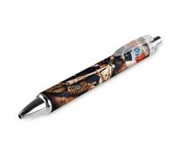 Penna a sfera retrattile con bandiera USA da 0,5 mm, scrittura fluida con impugnatura comoda, forniture per ufficio per uomini e donne, 1 pezzo come immagine 1