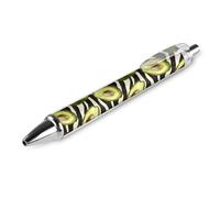 Penna a sfera retrattile con motivo a strisce di zebra di avocado, punta fine da 0,5 mm, inchiostro nero, forniture per ufficio per insegnanti e infermieri