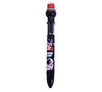 Penna a sfera retrattile - Penna a sfera a colori 6 pollici - Penna a sfera astronauta del fumetto, penna a inchiostro di alta qualità, penna a sfera multiuso a punta fine per la scrittura