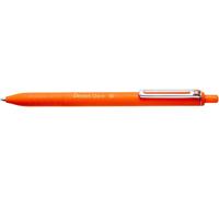 Penna a sfera retrattile Pentel iZee - Punta da 0,7 mm - Corsa da 0,35 mm - Clip in metallo - Colore arancione NEW