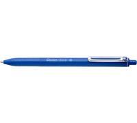 Penna a sfera retrattile Pentel iZee - Punta da 0,7 mm - Corsa da 0,35 mm - Clip in metallo - Colore blu NEW