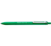 Penna a sfera retrattile Pentel iZee - Punta da 0,7 mm - Corsa da 0,35 mm - Clip in metallo - Colore verde NEW