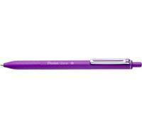 Penna a sfera retrattile Pentel iZee - Punta da 0,7 mm - Corsa da 0,35 mm - Clip in metallo - Colore viola NEW