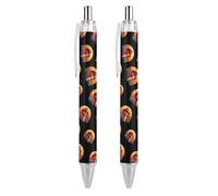 Penna a sfera retrattile, stile vintage, a forma di idrante antincendio, punta fine da 0,5 mm, ad asciugatura rapida, scrittura liscia, 2 pezzi come da immagine 1