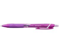 Penna a sfera retrattile Uni-ball JetStream Sport SXN-150C-07 - Punta a sfera da 07 mm - Inchiostro pigmentato resistente all'acqua e alla luce - Asciugatura istantanea - Colore viola