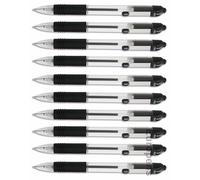 Penna A Sfera Retrattile Zebra Z-Grip Inchiostro Nero 1.0mm Nib Medio