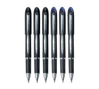 penna a sfera roller uni-ball Jetstream SX-210 (nero blu confezione assortita...