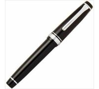 Penna A Sfera Sailor Professionale Gear Argento Nero Punta Larga