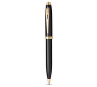 Penna A Sfera Sheaffer 100 In Lacca Nera Con Finiture In Oro