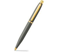 Penna A Sfera Sheaffer VFM Finitura Grigia Lucida Con Finiture Dorate E2942751