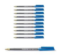 Penna A Sfera Staedtler 430 M Blu Stick Media - Confezione Da 20