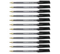 Penna A Sfera Staedtler 430 M Nera Stick Media - Confezione Da 20
