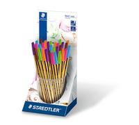 Penna a sfera Staedtler Noris Stick 1 mm assortiti Conf. 30 pezzi - 434M-SKP30