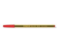 Penna a sfera Staedtler Noris Stick M 1 mm - tratto 0,35 mm rosso conf. da 20 -
