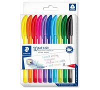 Penna A Sfera Staedtler Rainbow Medium 10 Colori Assortiti Nuova