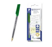 Penna a sfera Staedtler Stick media, indelebile, resistente alla luce, impermeab