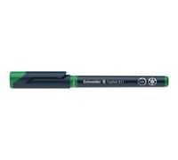 Penna a sfera tagliabaffi scrivine dispositivi TOPBALL 811, con doppio minierae, 0,5 mm, verde