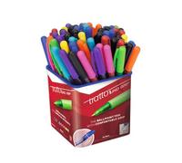 Penna a sfera TRATTO 1Uno Grip 1 mm assortiti barattolo da 60 - 812500