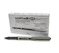 Penna a sfera Uni Ball UB 157 Eye Fine Roller nera confezione da 12