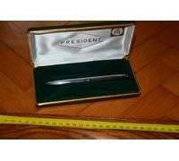 Penna a sfera Vintage con timbro President nuova expo 1970 - K9-1