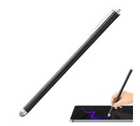 Penna a Tablet, pennino capacitivo per touch screen | di ingresso telefonico alta precisione e sensibile con punta in rete in fibra argentata | Matite per ingresso computer eleganti