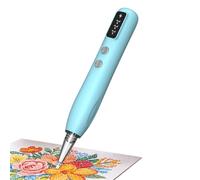 Penna a vuoto con strass, regolabile, ricaricabile, con | Penna per pittura con strass, per principianti, professionisti, donne, uomini, hobbisti, artigianato, studio, casa